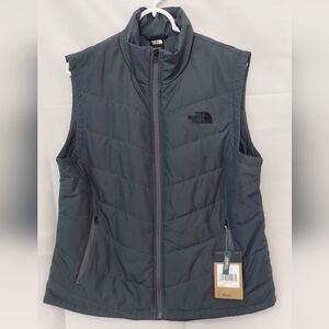 The North Face Women's Gray Puffer Vest